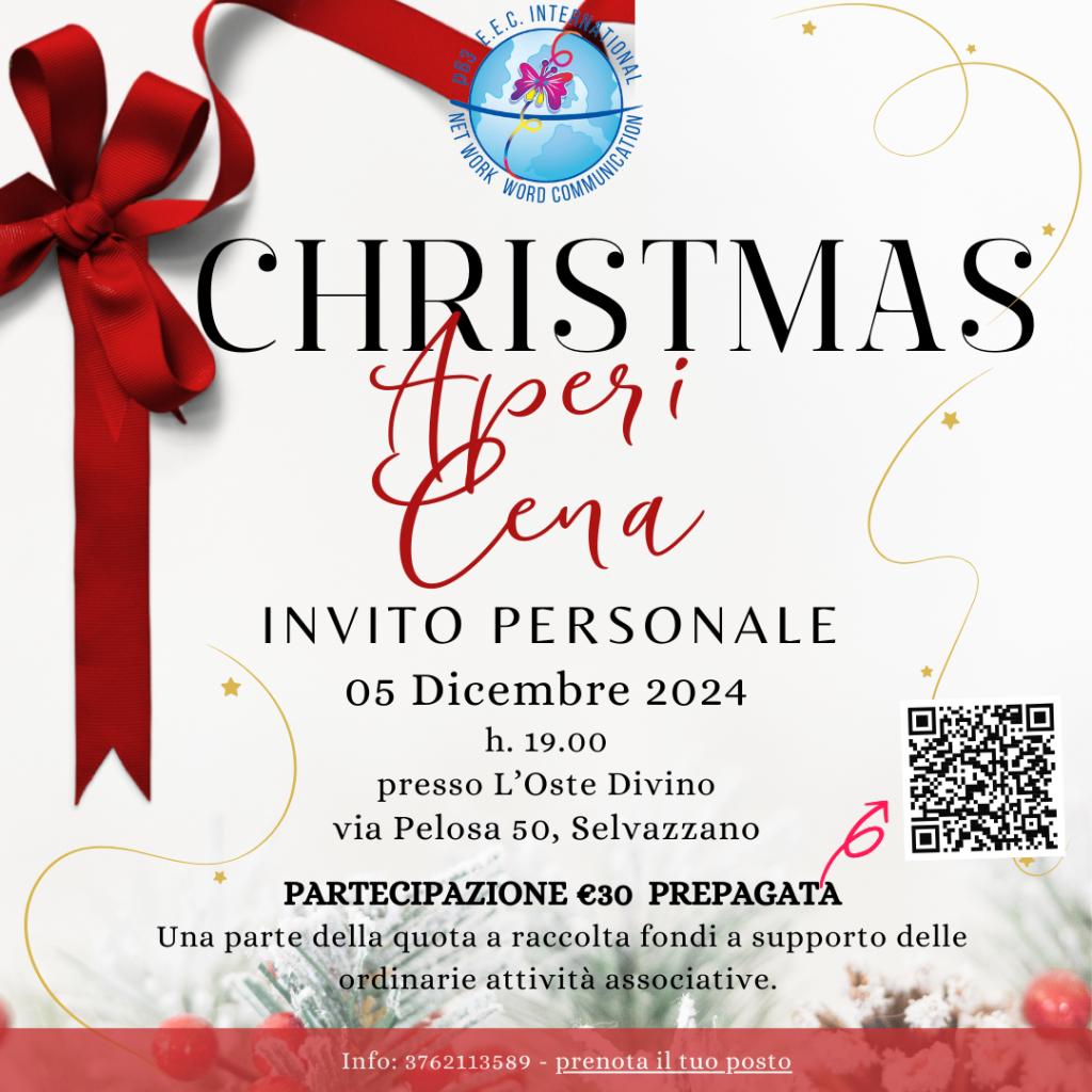 Apericena per raccolta fondi Natale 2024 presso L'Oste Divino a Selvazzano